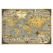World Wonders, A Pictorial Map by Ernest Dudley Chase.
