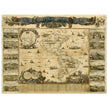 Ancient map of America XVII century by Nicolaes Visscher.