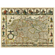 The Holy Roman Empire ancient map by Jan Jansson . Nova Germaniae Descriptio .