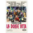 La Dolce Vita hitalian version movie poster.