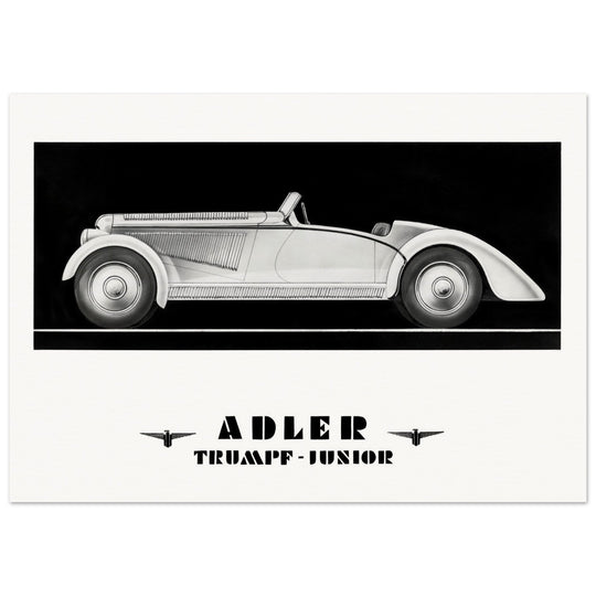Adler Trumpf Junior Sport roadster vintage car