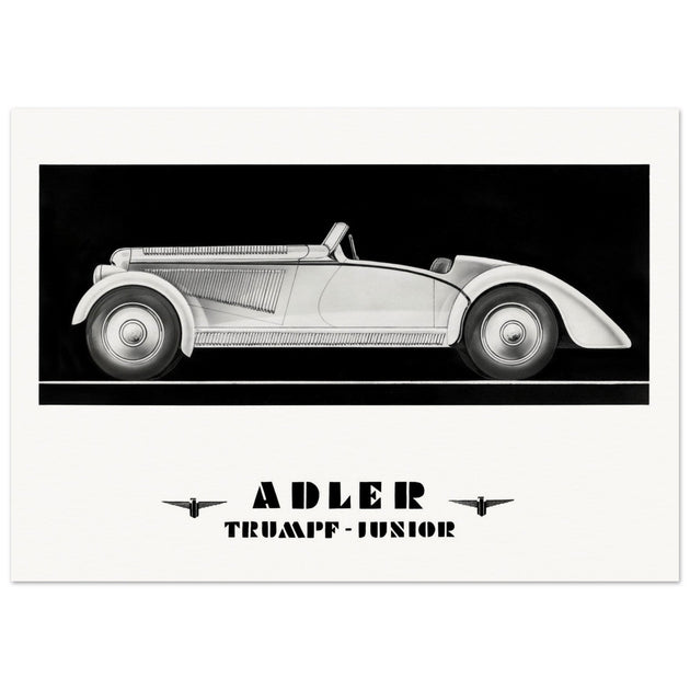 Adler Trumpf Junior Sport roadster vintage car
