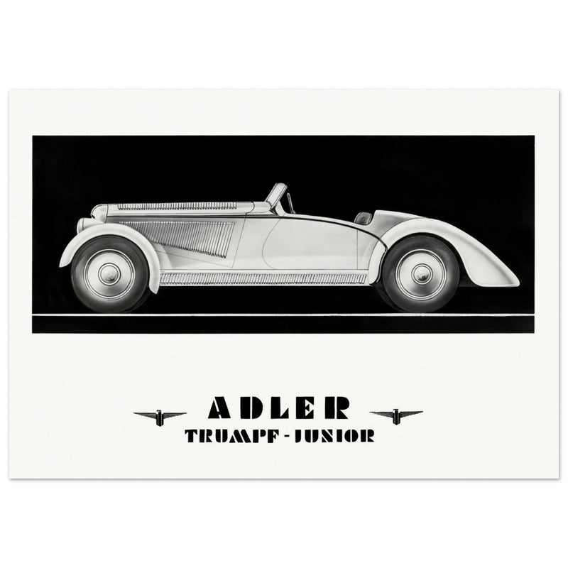Adler Trumpf Junior Sport roadster vintage car