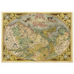Ancient map of the Low countries ( Belgium, Netherlands and Luxembourg ) by Ortelius.