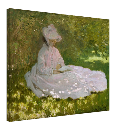 Springtime by Claude Monet