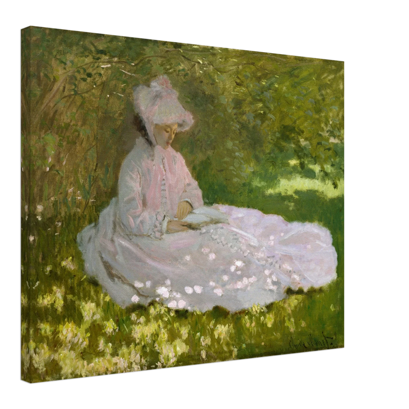 Springtime by Claude Monet