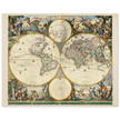 1690 World map - Orbis Terrarum Nova et Accurata Tabula