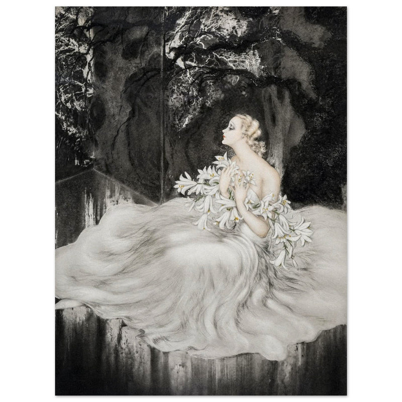 Louis Icart Les Lys (The Lilies)