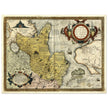 Ancient map of Tartaria by Abraham Ortelius  XVI Century.