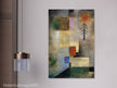 Paul Klee Kleines Tannenbild ( Small Picture of Firtrees ) abstract painting.