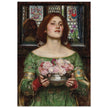 John William Waterhouse painting Gather Ye Rosebuds While Ye May