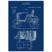 Motor Vehicle patent drawing by James Frank Duryea.