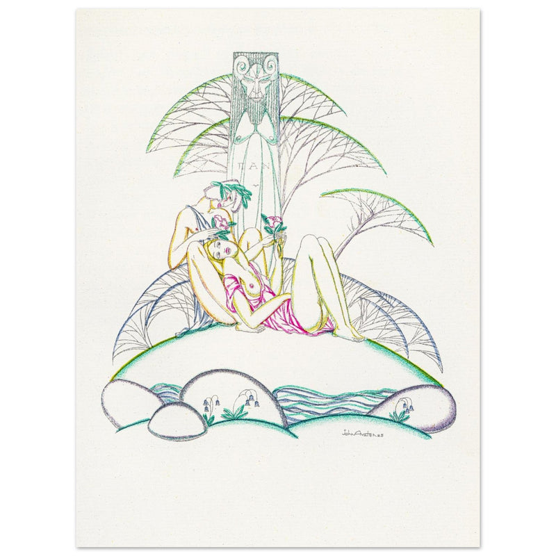 Daphnis and Chloe illustration by John Austen.