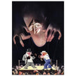 Paolo Garretto American Puppet Show vintage illustration for cover magazine.