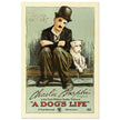 A Dog's life Charlie Chaplin movie poster.