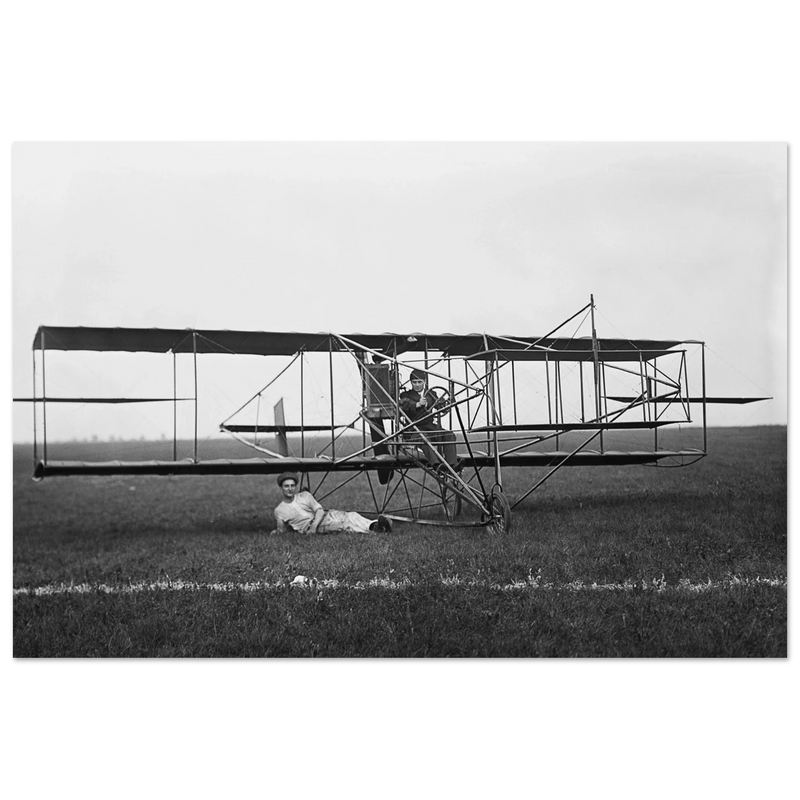 Geo. S. Russell vintage airplane