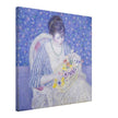 The Basket of Flowers antique painting by Frederick Carl Frieseke reproduction
