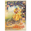 Rudge cycles vintage french advertising print  1900 by Peter Alfred Gross.