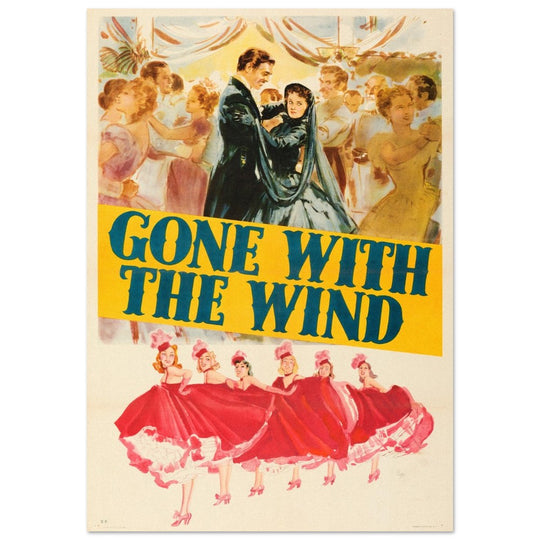 Gone with the Wind movie poster.