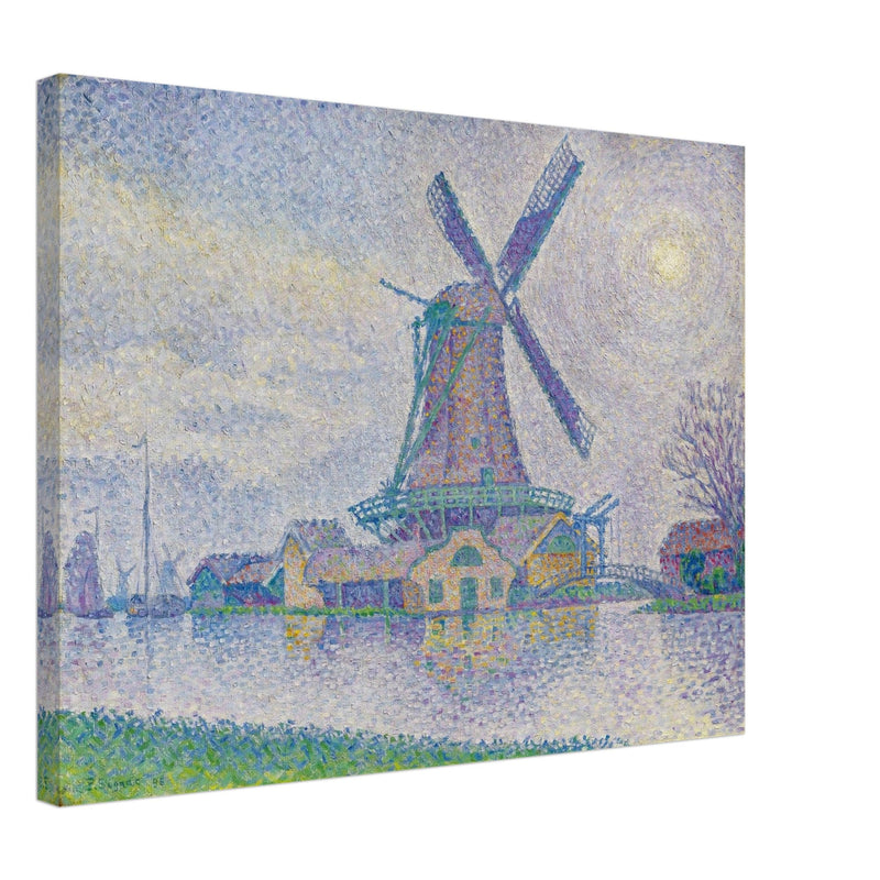 Paul Signac Moulin d' Edam Windmill in Edam painting