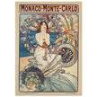 Art Nouveau Alphonse Mucha Monaco Monte Carlo.