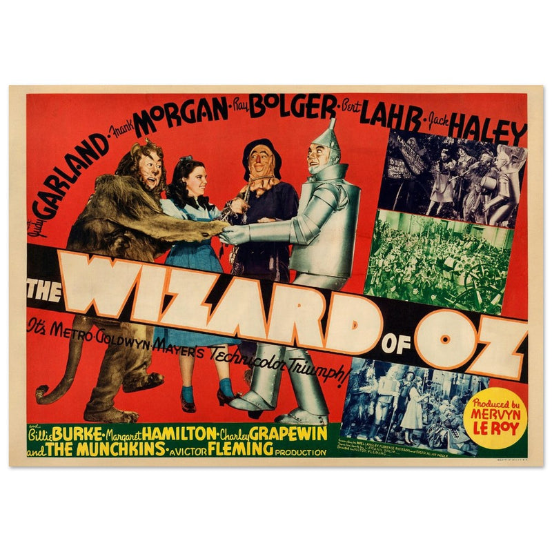 The Wizard of Oz movie poster.