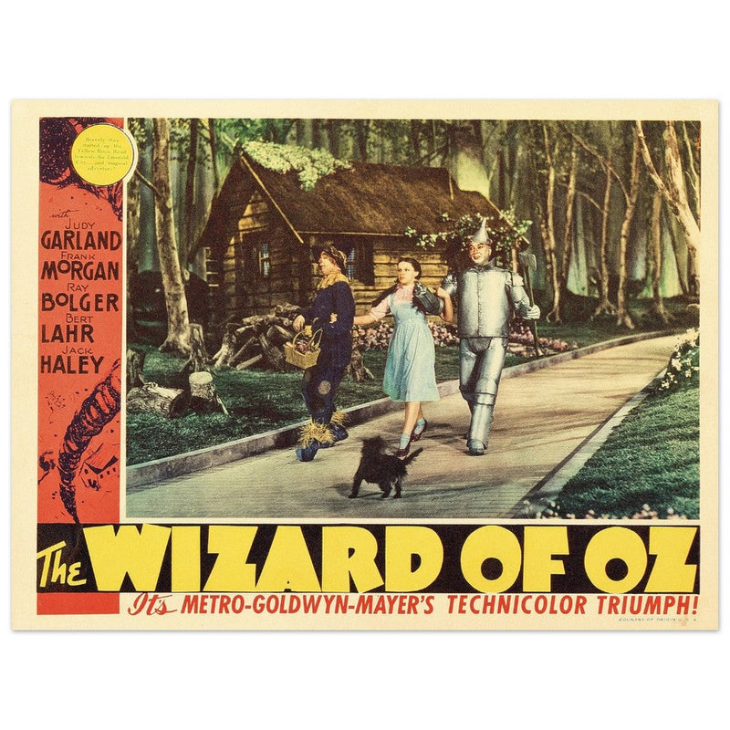The Wizard of Oz movie poster.