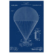 Airship patent drawing by T S C lowe Air balloon illustration