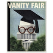 The Brain Trust and the Capital by Paolo Garretto vintage fashion magazine cover.