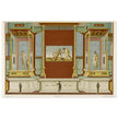 Architecture and mural paintings in Pompeii illustrated by G. Discanno, book project by Fausto and Felice Niccolini.