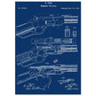 Magazine Fire arm patent 55012 by N kinf.