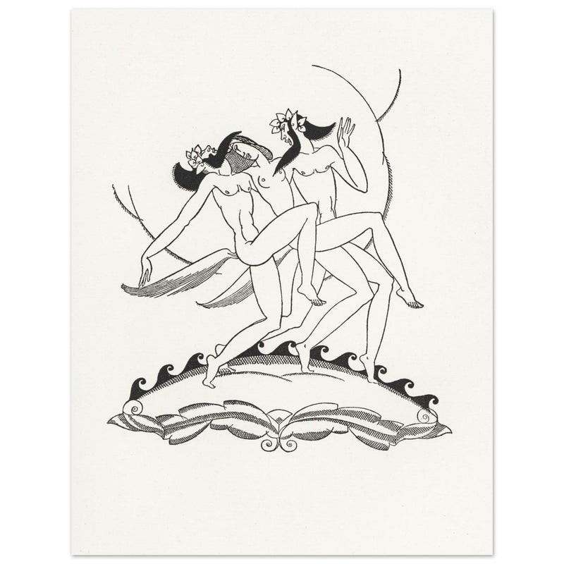 Daphnis and Chloe illustration by John Austen.