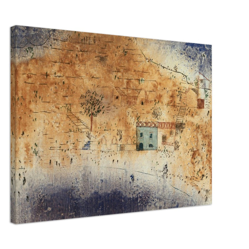 Paul Klee Bay M on Sicily abstract painting.