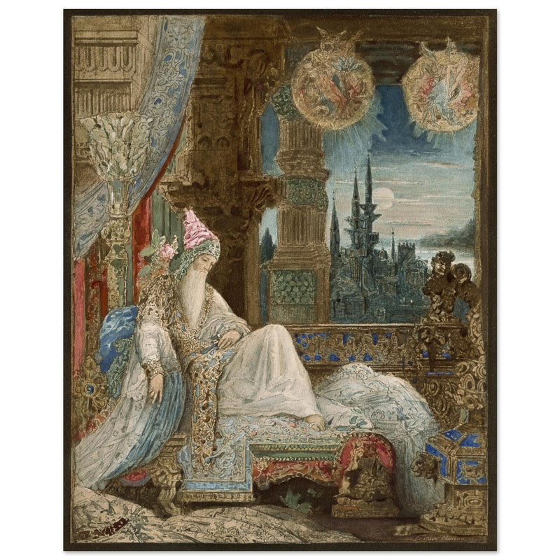 The Mogul's Dream painting by Gustave Moreau