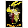 Asti Cinzano vintage poster advertising by Leonetto Cappiello.