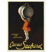 Cacao Suchard vintage advertising poster of 1911 made by Leonetto Cappiello.
