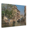 A canal in Venice by Martin Ricoca 1875. Italy .