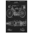 Motorcycle old patent by G. W Manson.