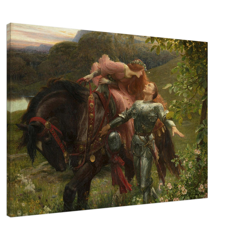 La Belle Dame sans Merci painting by Frank Dicksee