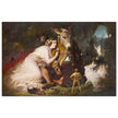 Scene from A Midsummer Night's Dream. Titania and Bottom painting by Edwin Landseer.