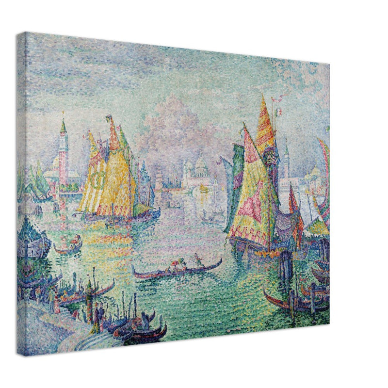 The Lagoon of Saint Mark Venice by Paul Signac 1905.