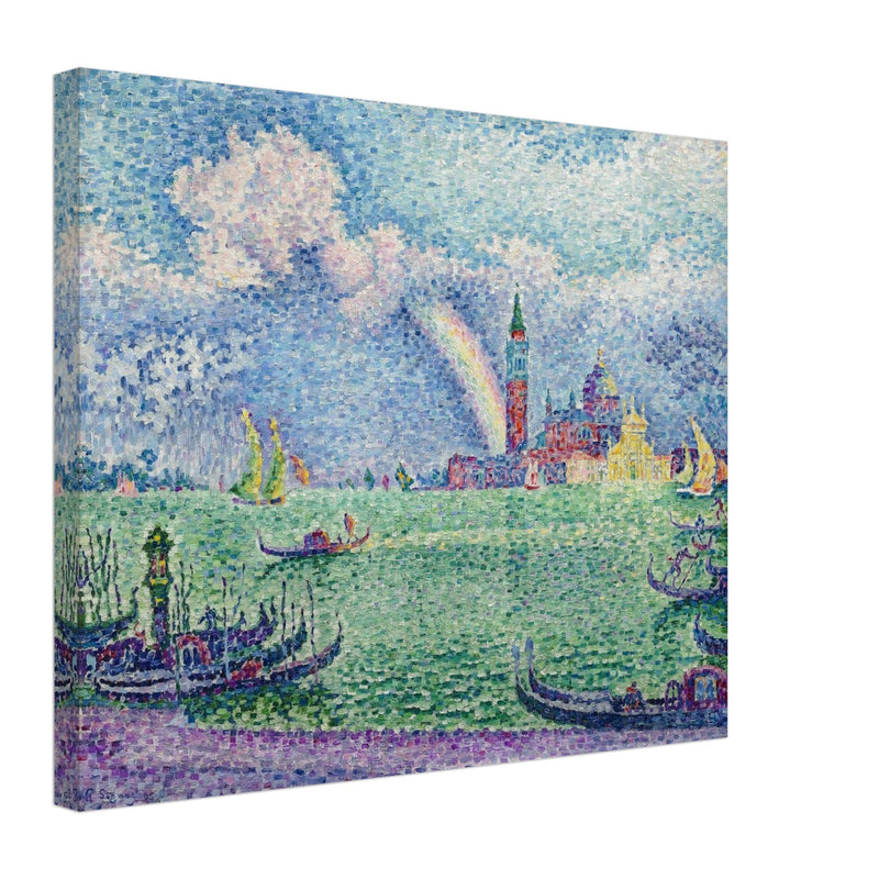 L’ Arc-en-ciel (Venise) The rainbow Venice by Paul Signac painting.