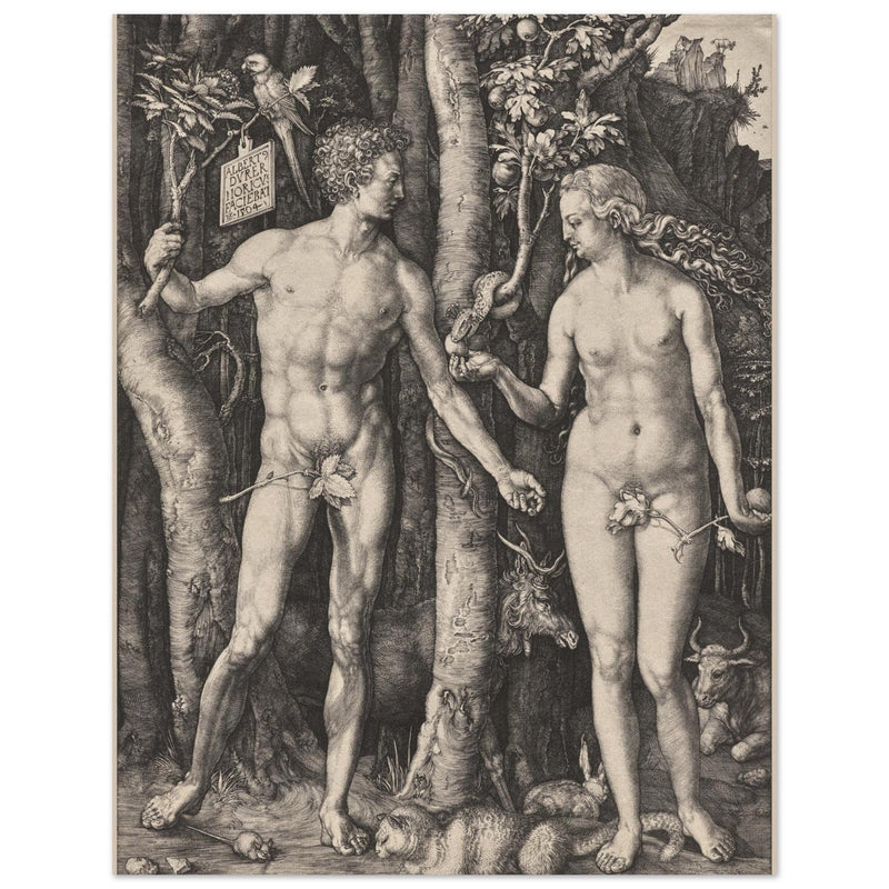 Adam and Eve by Albrecht Dürer