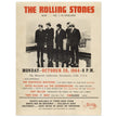 The Rolling Stones concert poster reproduction. 1964 performance. Printed on Fine Art paper