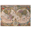 1594 World map Orbis Terrarum Typus de Integro Multis in Locis Emendatus by Petrus Plancius