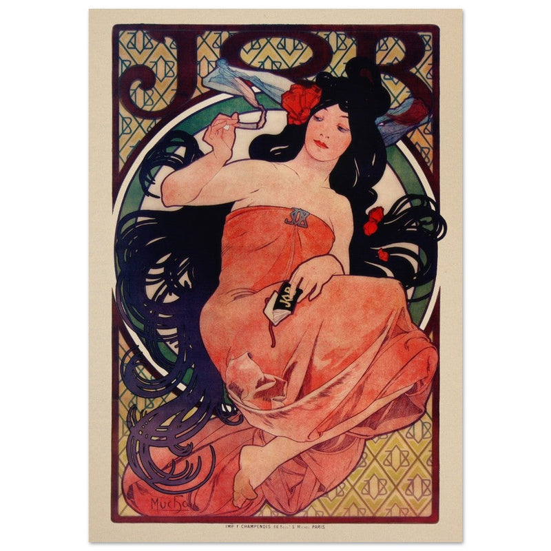 Art Nouveau Alphonse Mucha JOB.