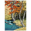 Autumn in Oirase by Kawase Hasui