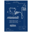 Electric Flat Iron patent by Henry W. Seeley Patent 259.054