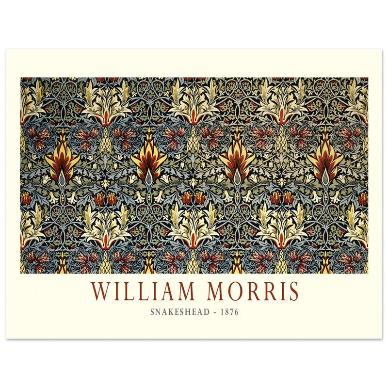 William Morris Snakeshead 1876.  .