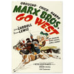 Marx Brothers Go West movie poster.
